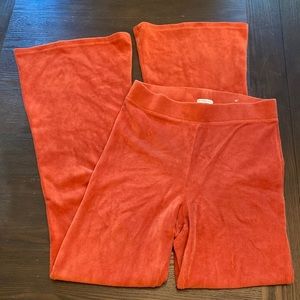 Burnt Orange bell bottom pants